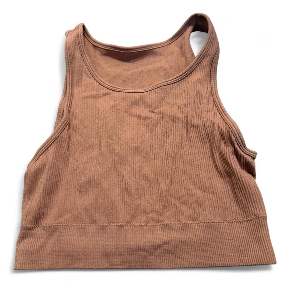 SKIMS Ribbed Tank Bralette Set of 2 - Pink and Green - Size 2X/3X